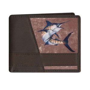 ZEP-PRO Genuine Leather Bifold Wallet   MARLIN